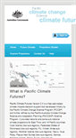 Mobile Screenshot of pacificclimatefutures.net